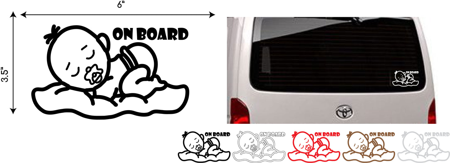 3.5" x 6" vinyl sticker